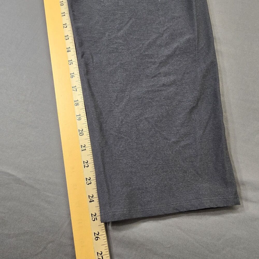 Eileen Fisher Womens Viscose Crepe Knit Pants Pull On Wide Leg Size Large - Picture 5 of 11